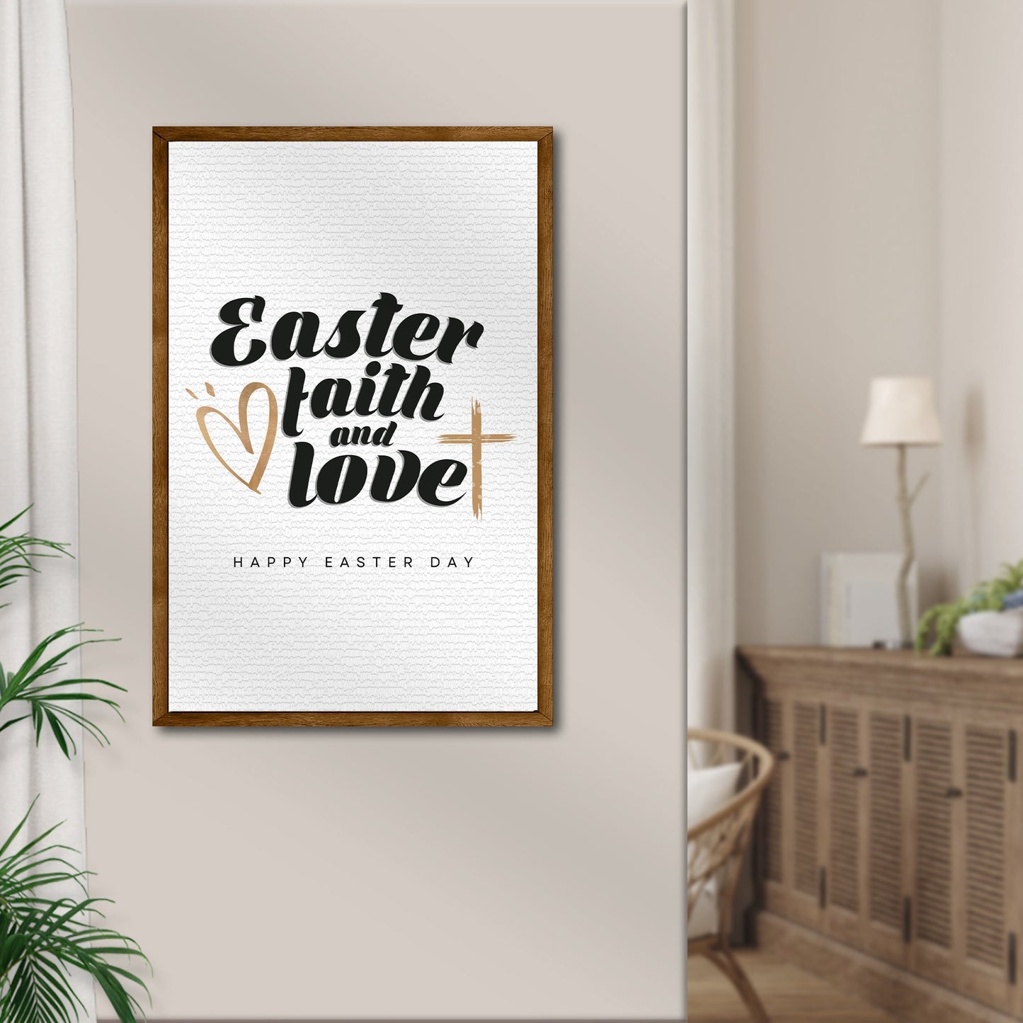 Easter Faith, Easter Love Sign