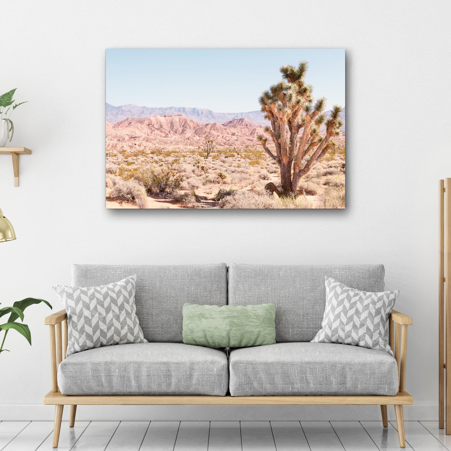 Nevada Desert Joshua Tree Canvas Wall Art