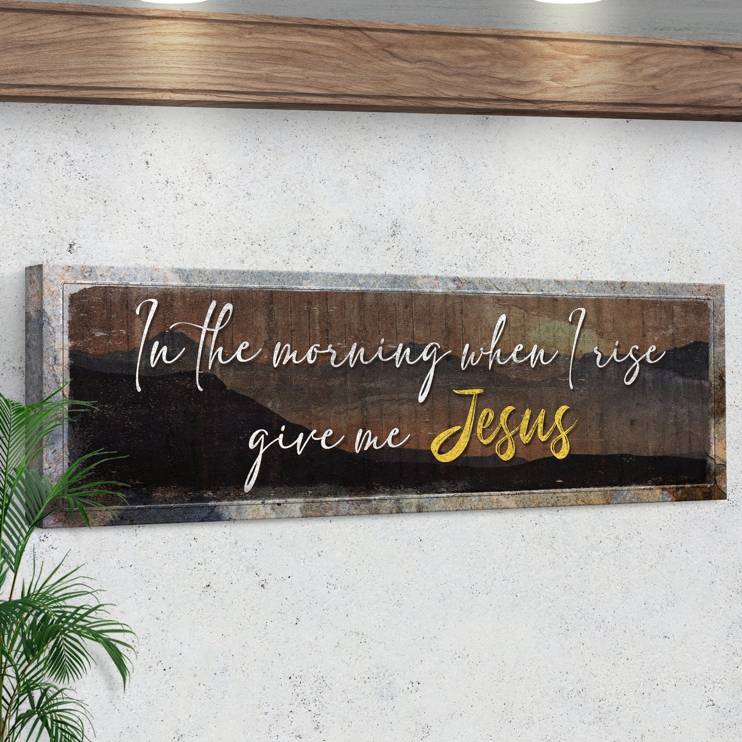 In The Morning When I Rise, Give Me Jesus Sign II