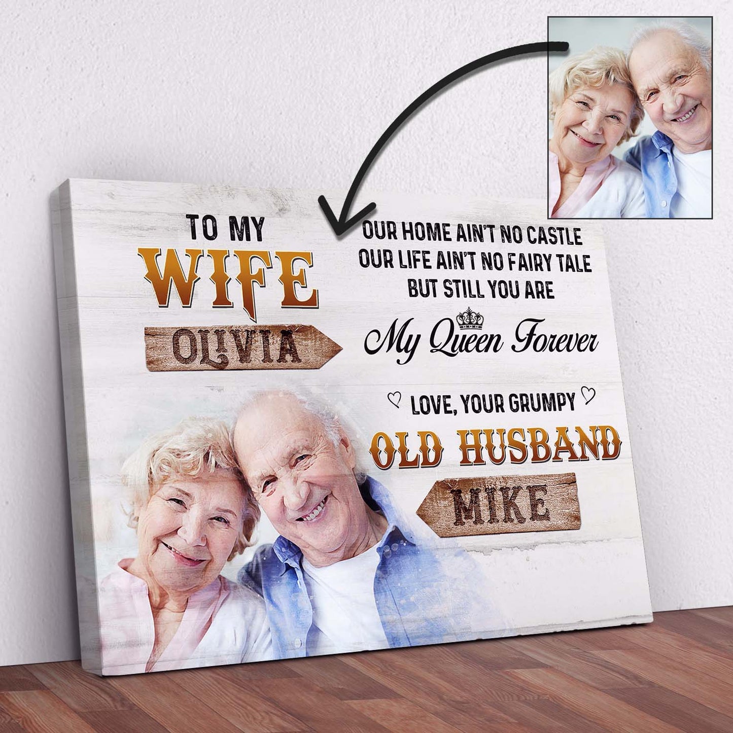 To My Wife Sign IV
