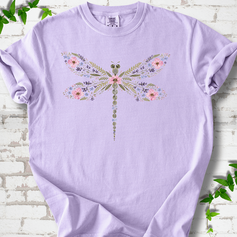 Wildflower Dragonfly T-Shirt