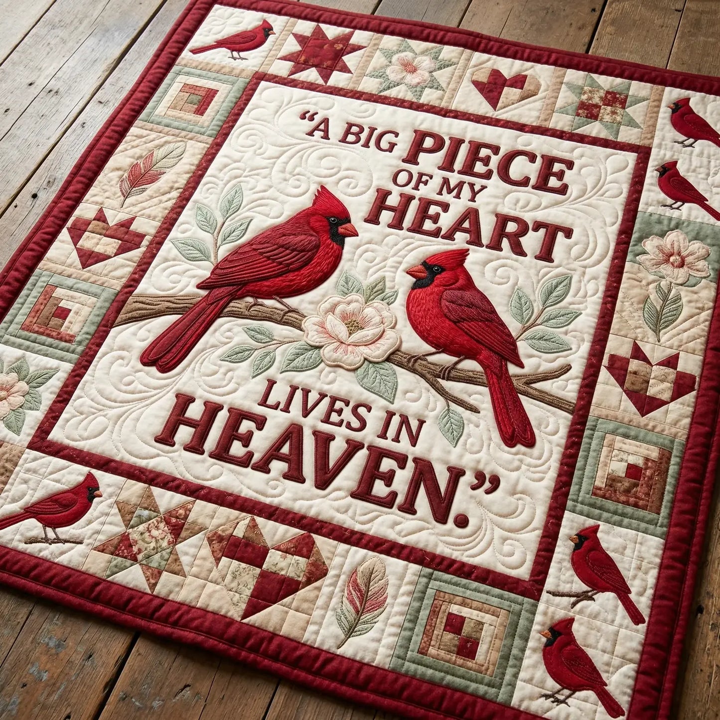 A Big Piece Of My Heart Quilt Blanket