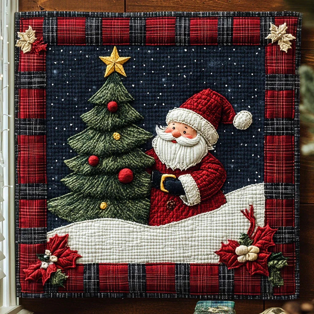 A Jolly Night Quilt Blanket