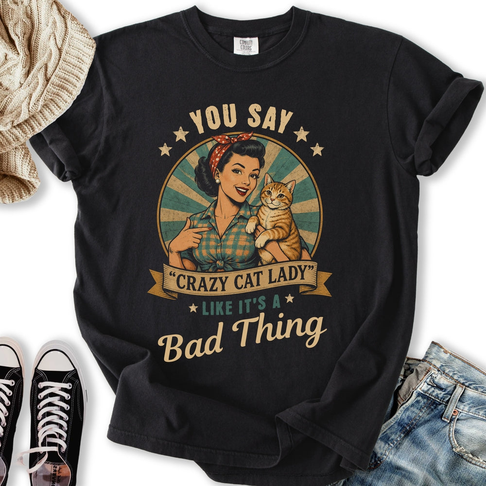 Crazy Cat Lady II Relaxed Tee