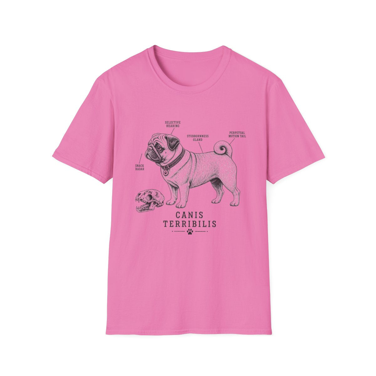 Anatomy Of A Pug Tee