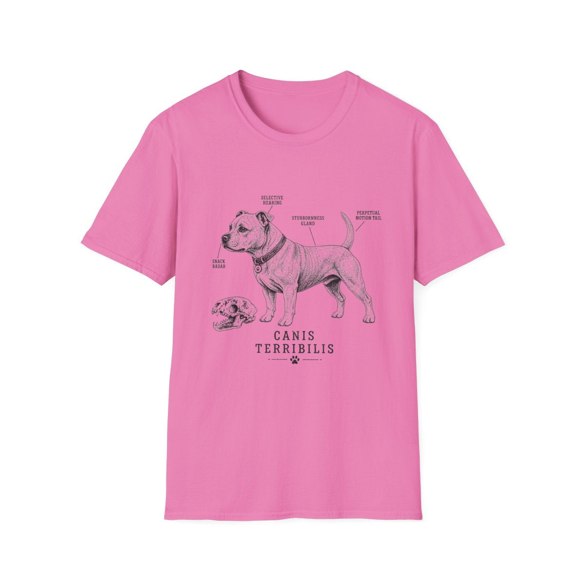 Anatomy Of A Staffordshire Bull Terrier Tee
