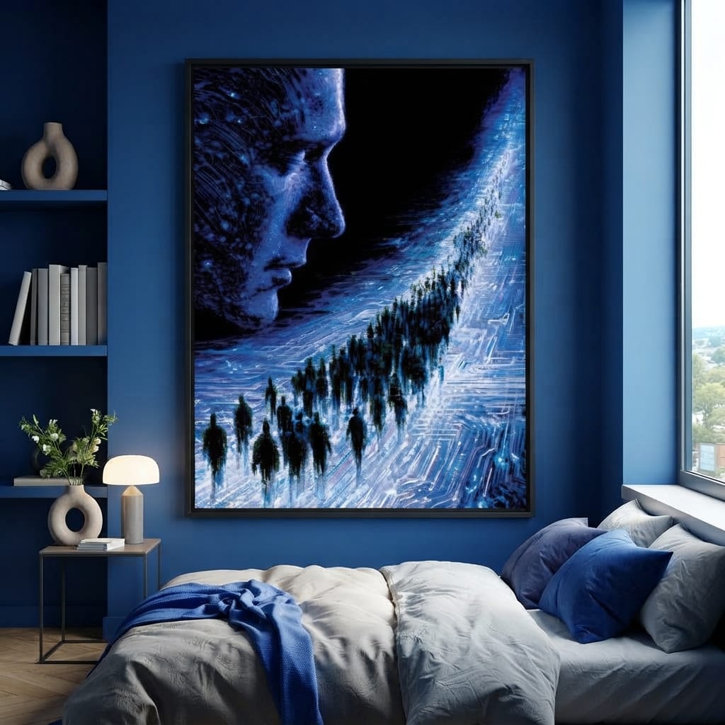 Architect of the Collective Consciousness Canvas Wall Art