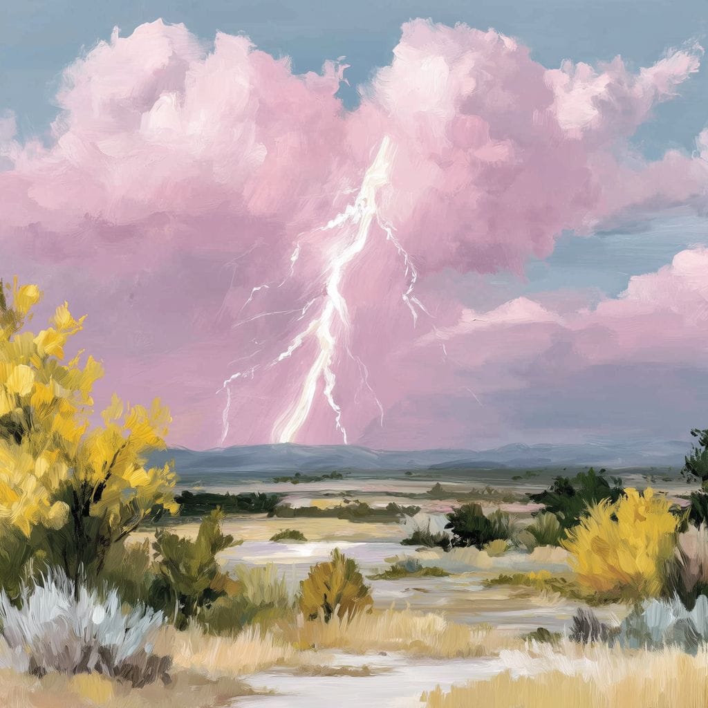 Desert Stormlight Skybreak Canvas Wall Art
