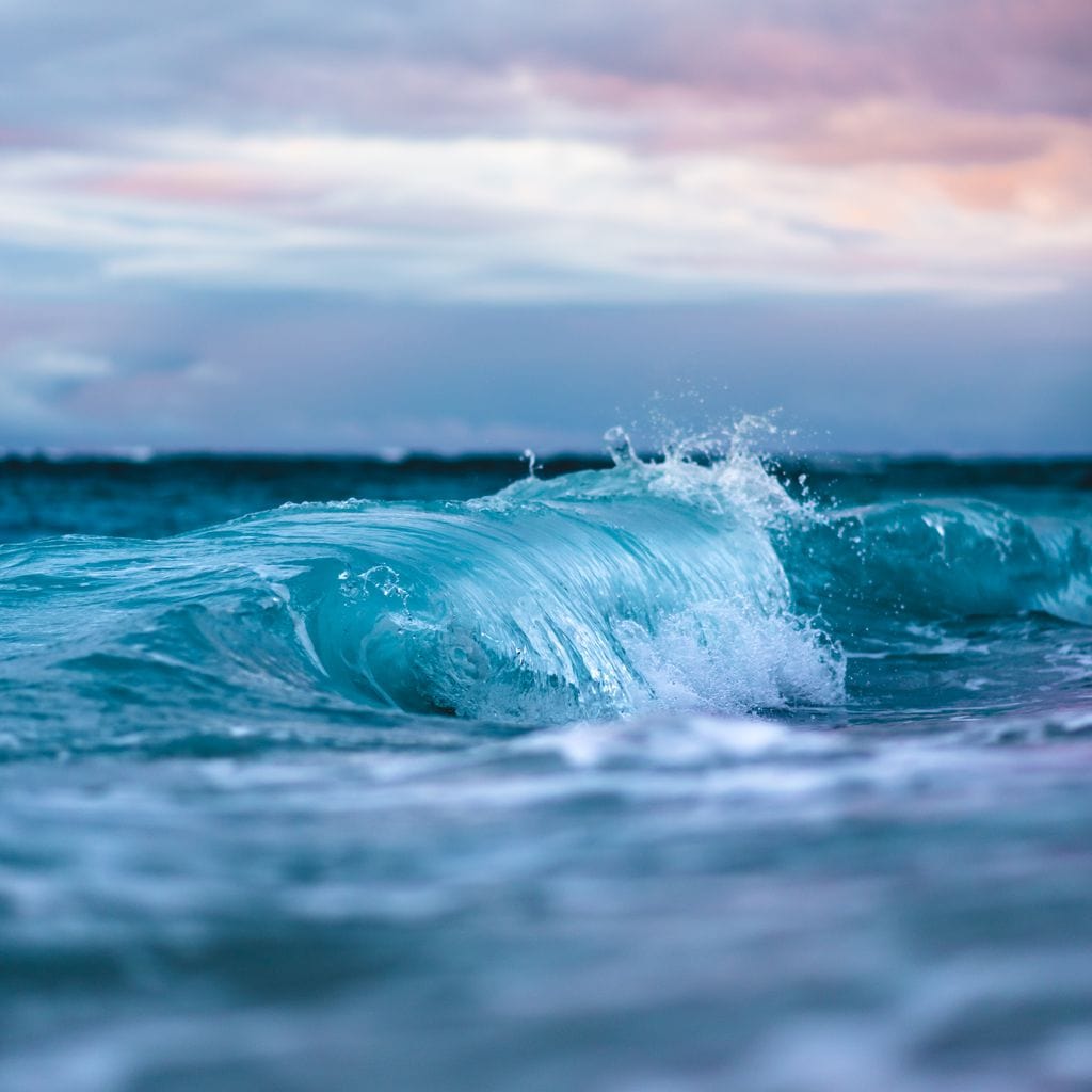 Blue Waves Canvas Wall Art