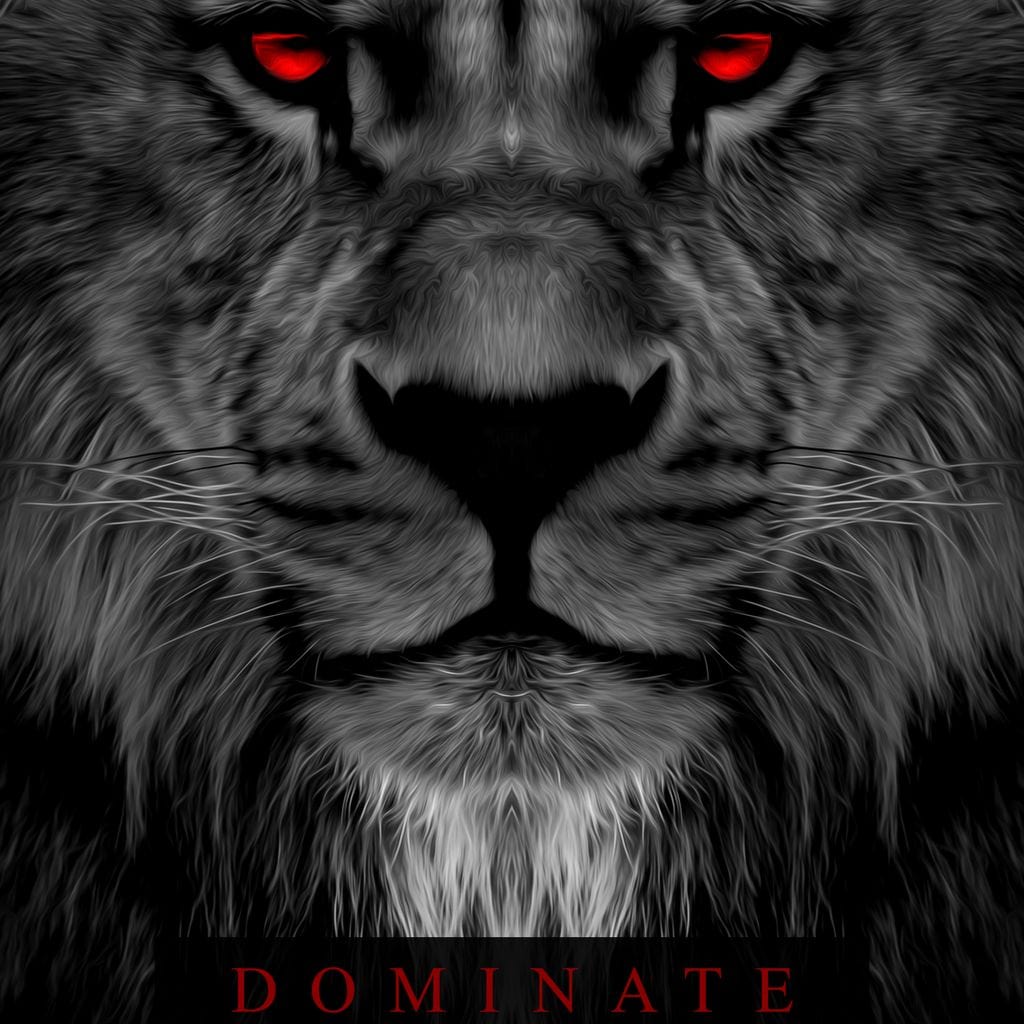 Dominate Lion Canvas Wall Art