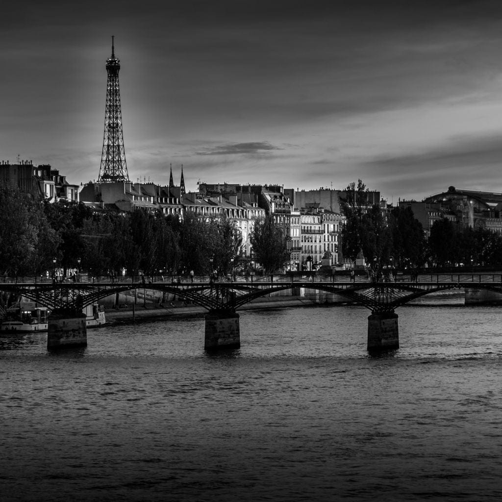 Paris in Black & White 7 Canvas Wall Art