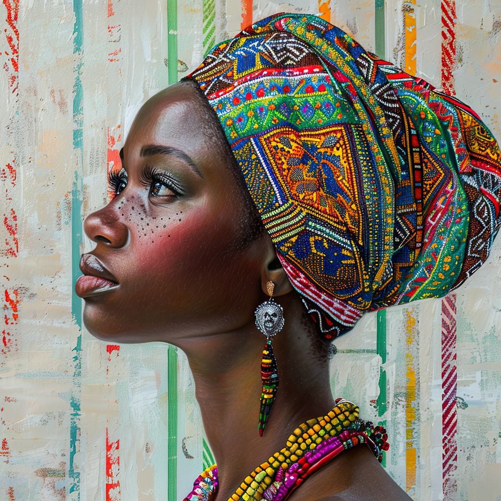 Vibrant Cultural Essence Canvas Wall Art