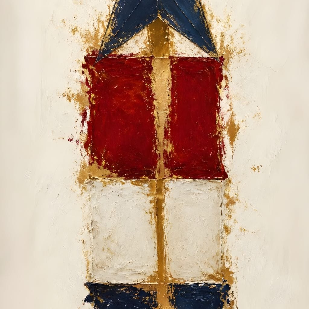 Guiding Star Of The Republic Canvas Wall Art