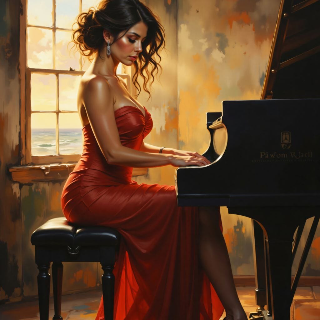 Female Portrait 345 Canvas Wall Art