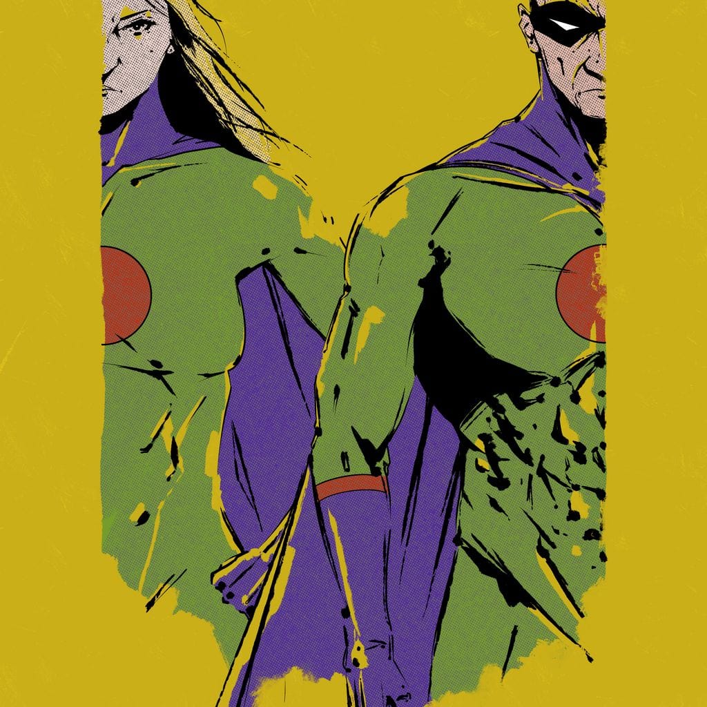 Superheroes Canvas Wall Art