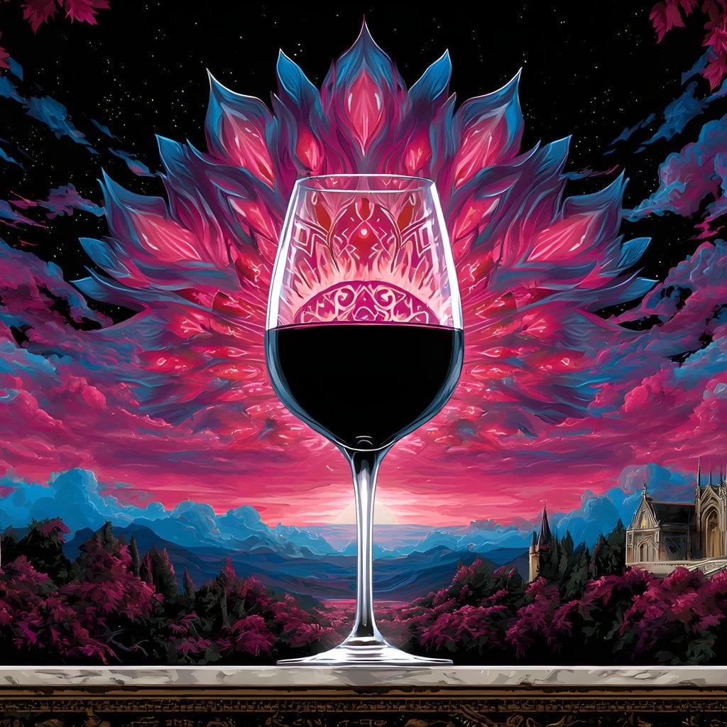 Majestic Evening Reverie Canvas Wall Art