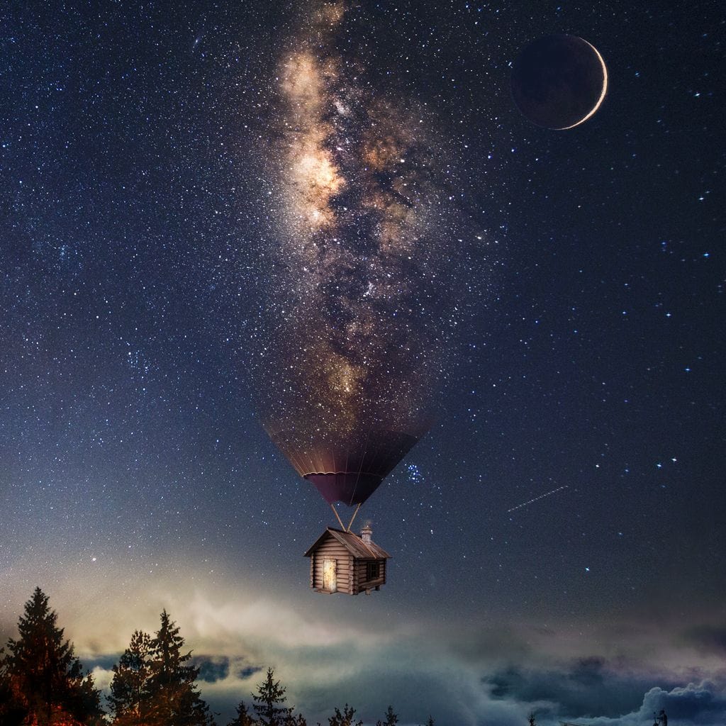 Milky Way Canvas Wall Art