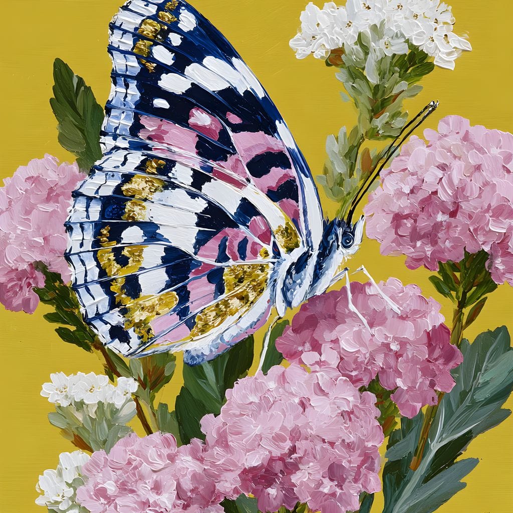 Butterfly Garden Radiance Canvas Wall Art