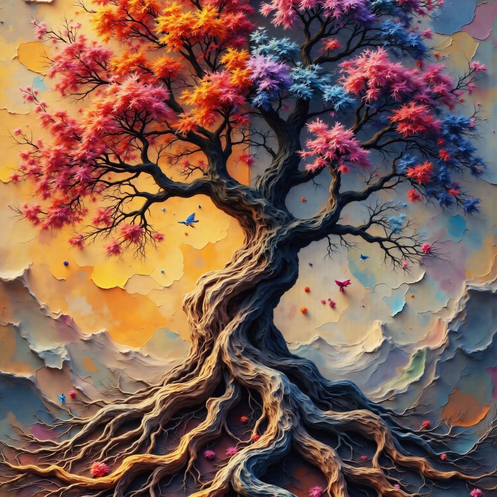 Roots of Eternity Canvas Wall Art