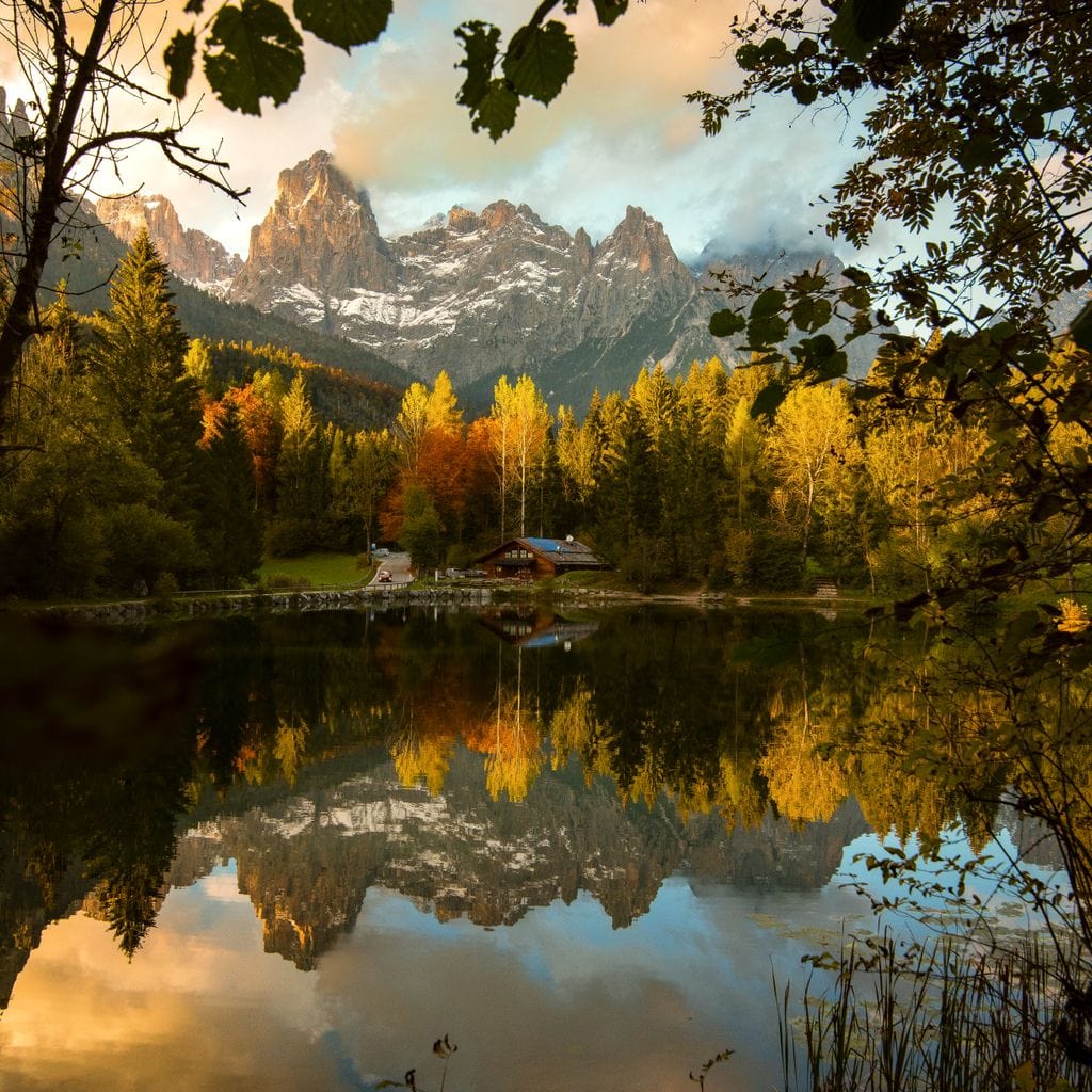 Lake Welsperg Canvas Wall Art
