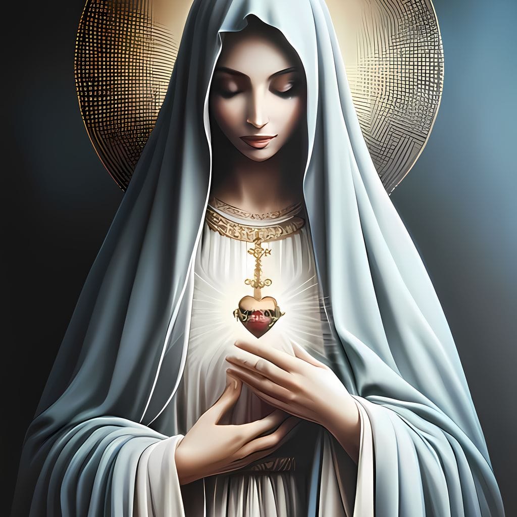 Graceful Benediction Canvas Wall Art