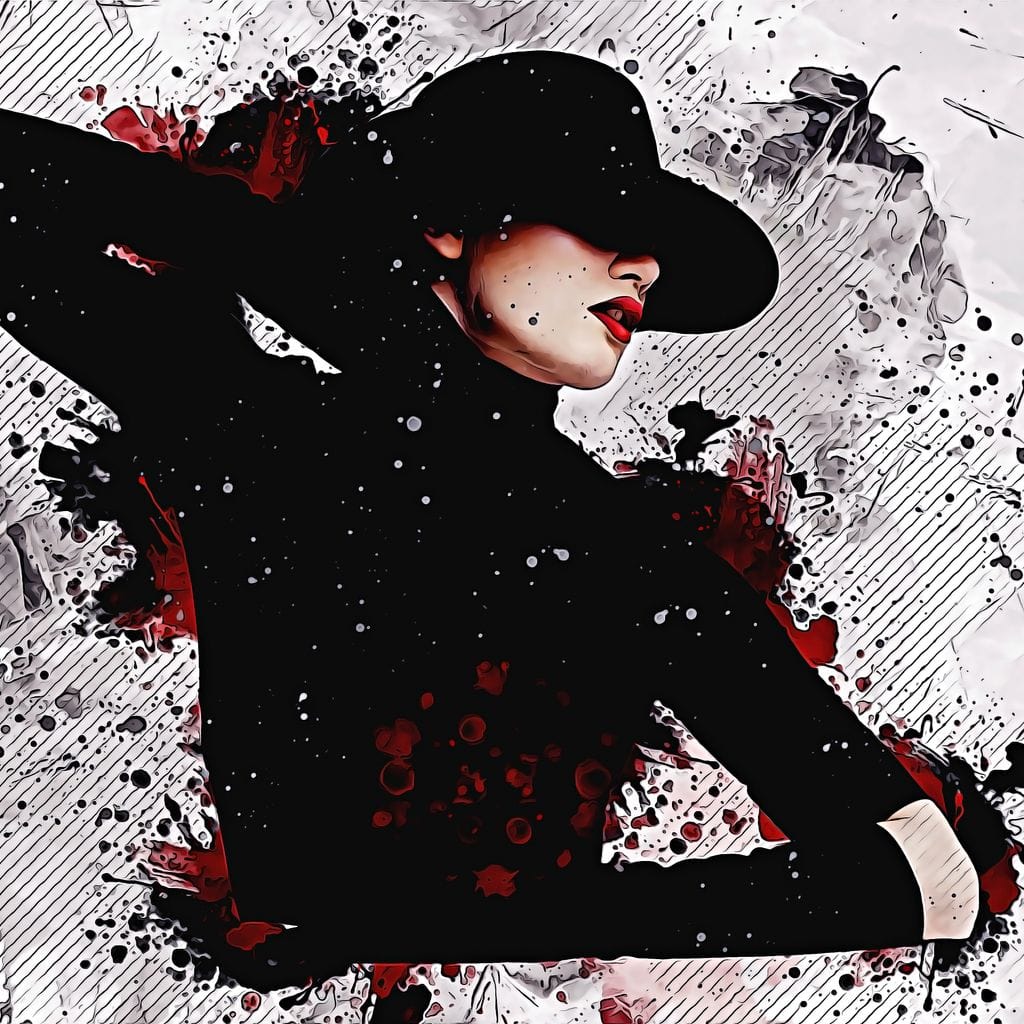 Feminine Elegance Canvas Wall Art