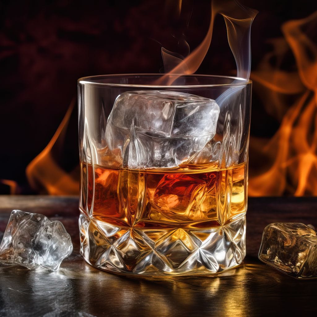 The Whiskey Enigma on Canvas Wall Art