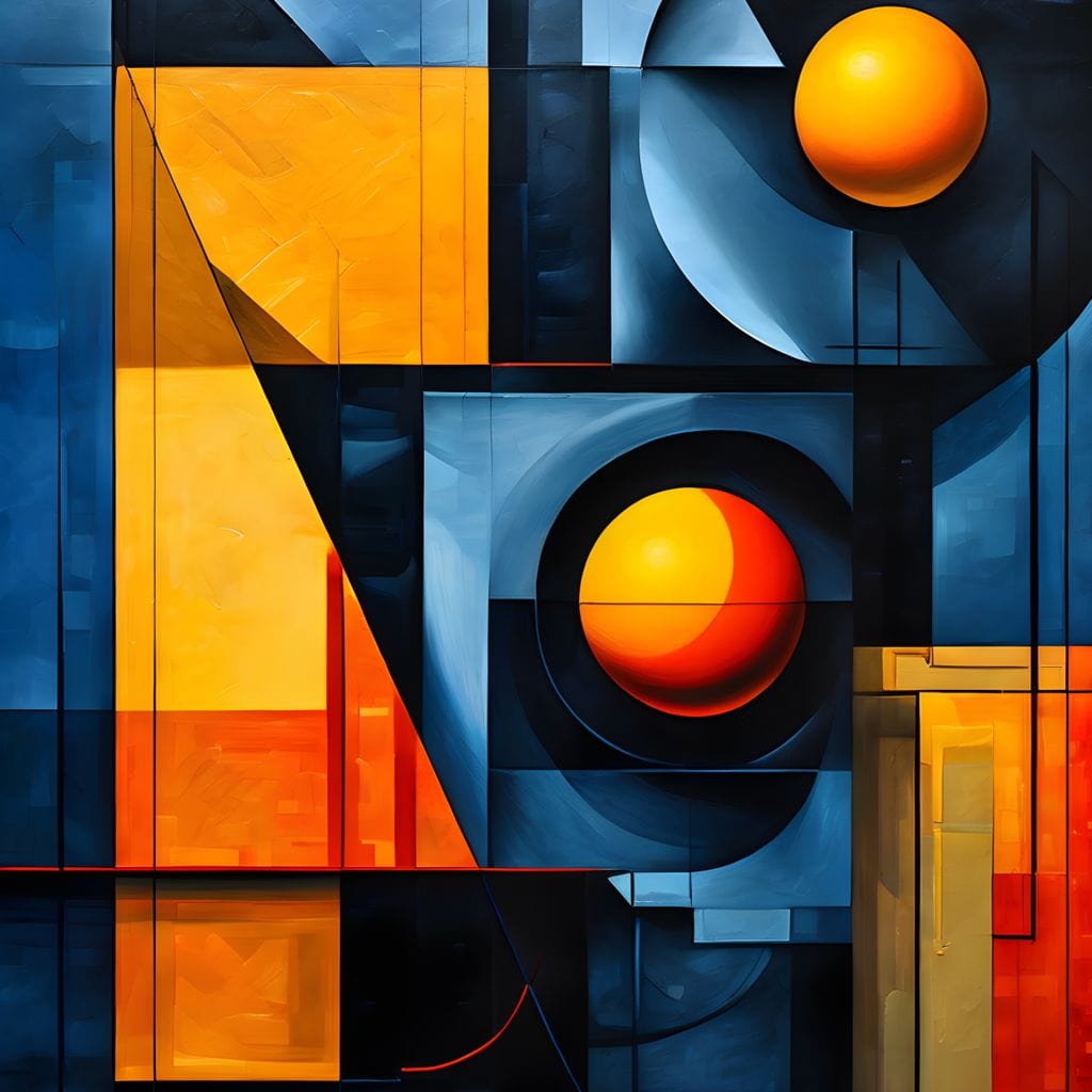 Colorful Modern Art 048 Canvas Wall Art