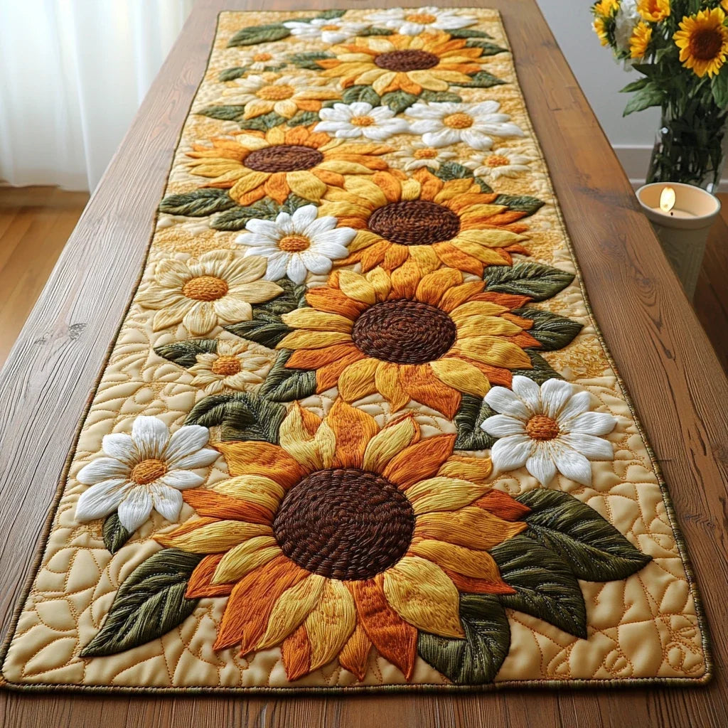 Autumn Beauty Quilted Table Runner