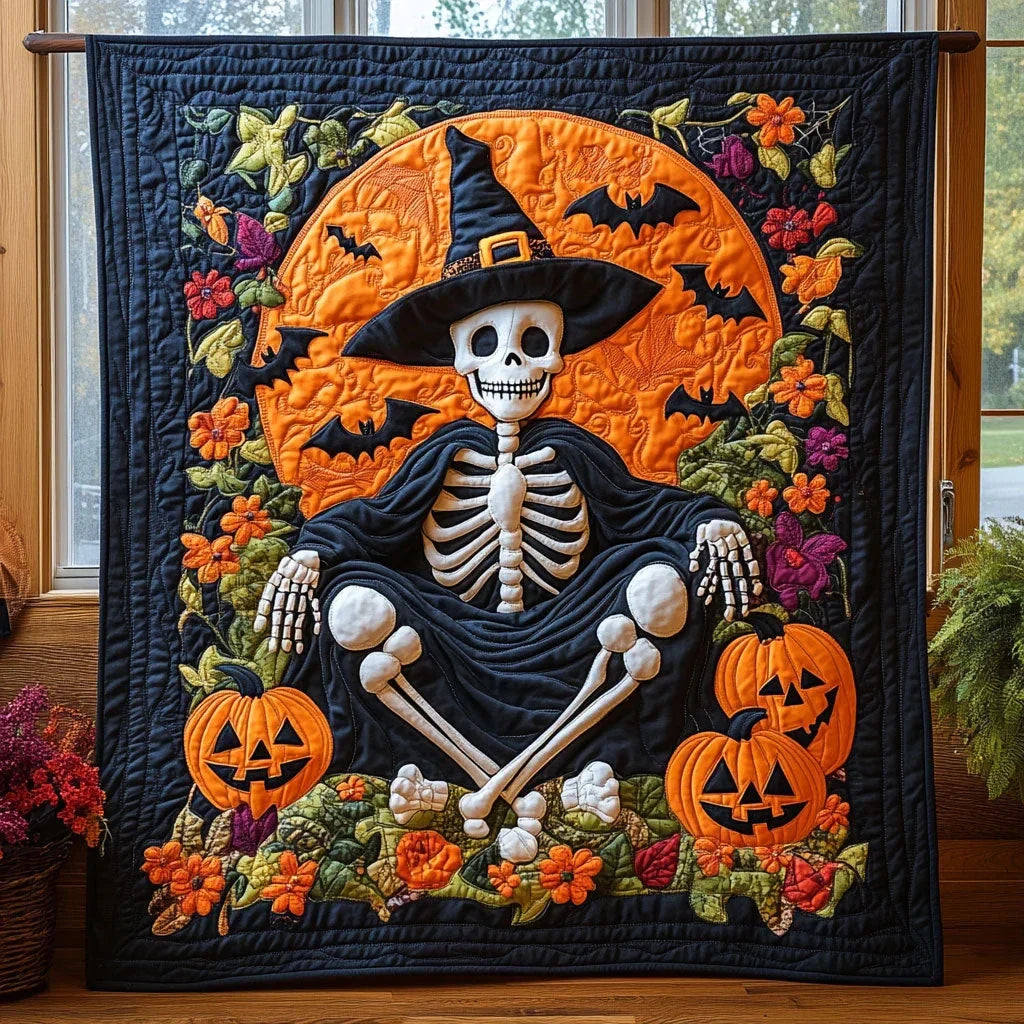 Autumn Bones Quilt Blanket