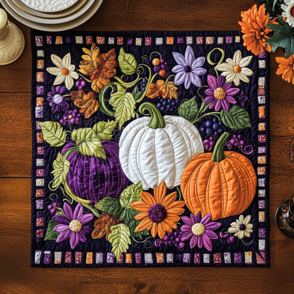Autumn Dreams Quilted Table Topper