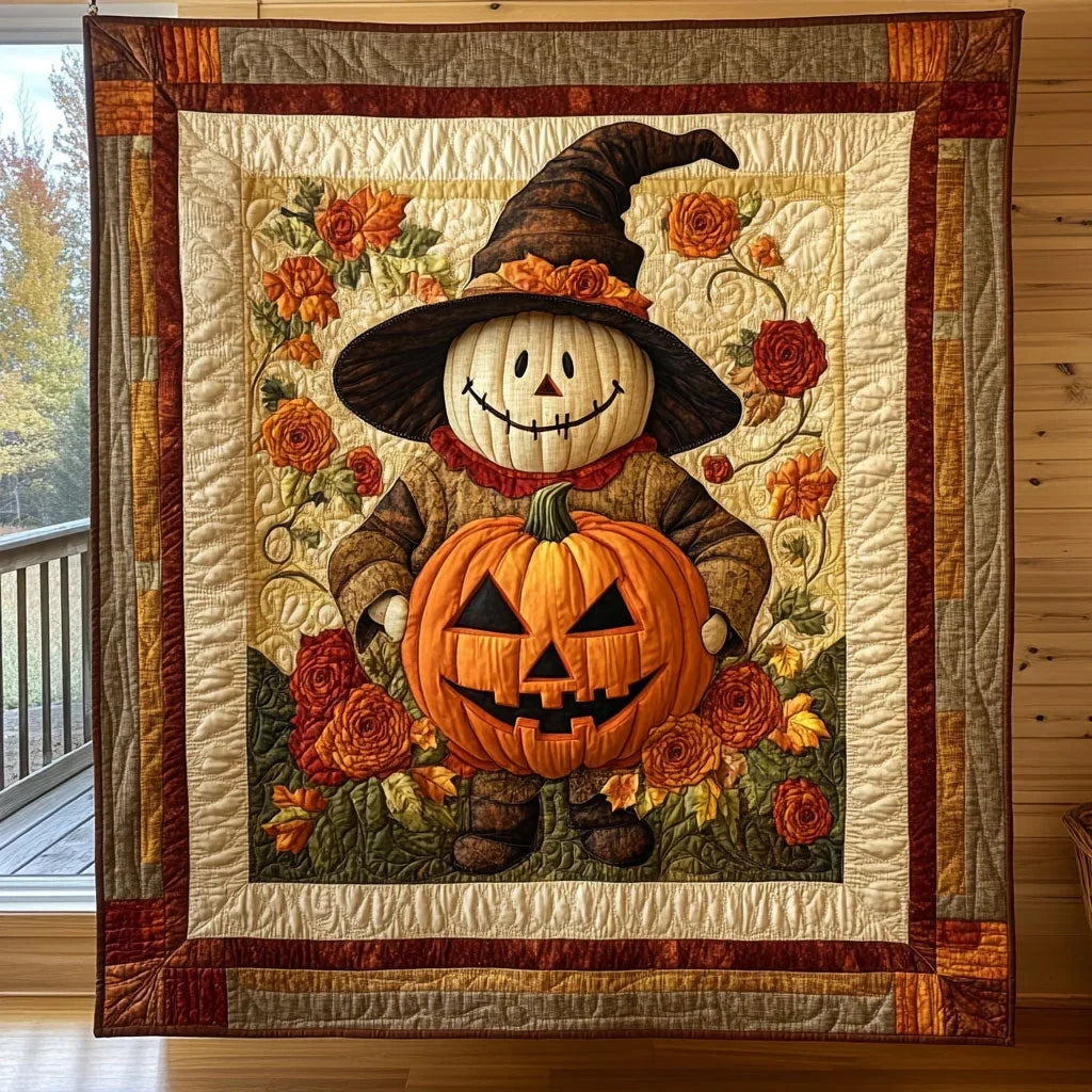 Autumn Guardian Quilt Blanket