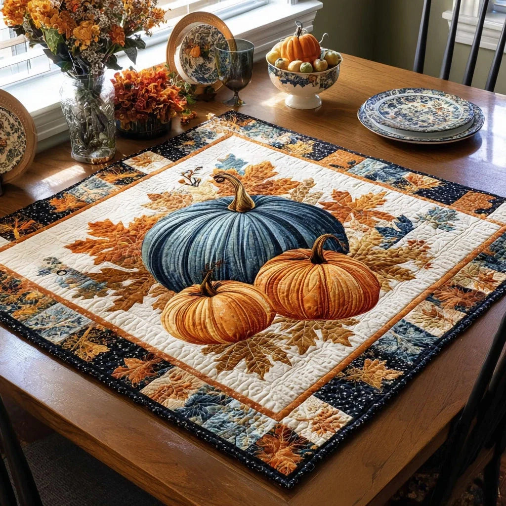 Autumn Serenity Quilted Table Topper