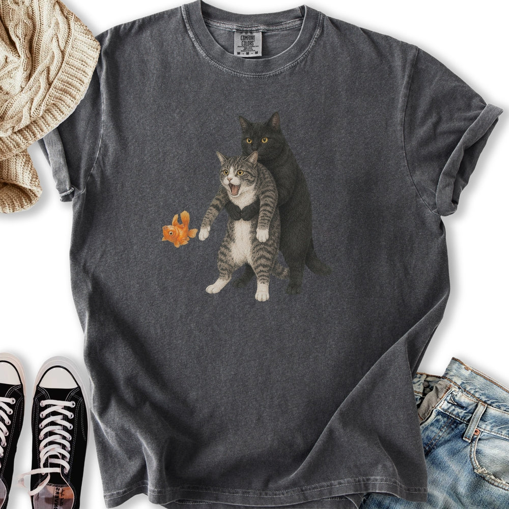 Cat Heimlich Goldfish Relaxed Tee