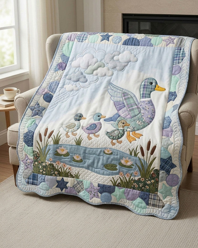 Baby Paddles Quilt Blanket - Quilted Blanket by Wild and Way