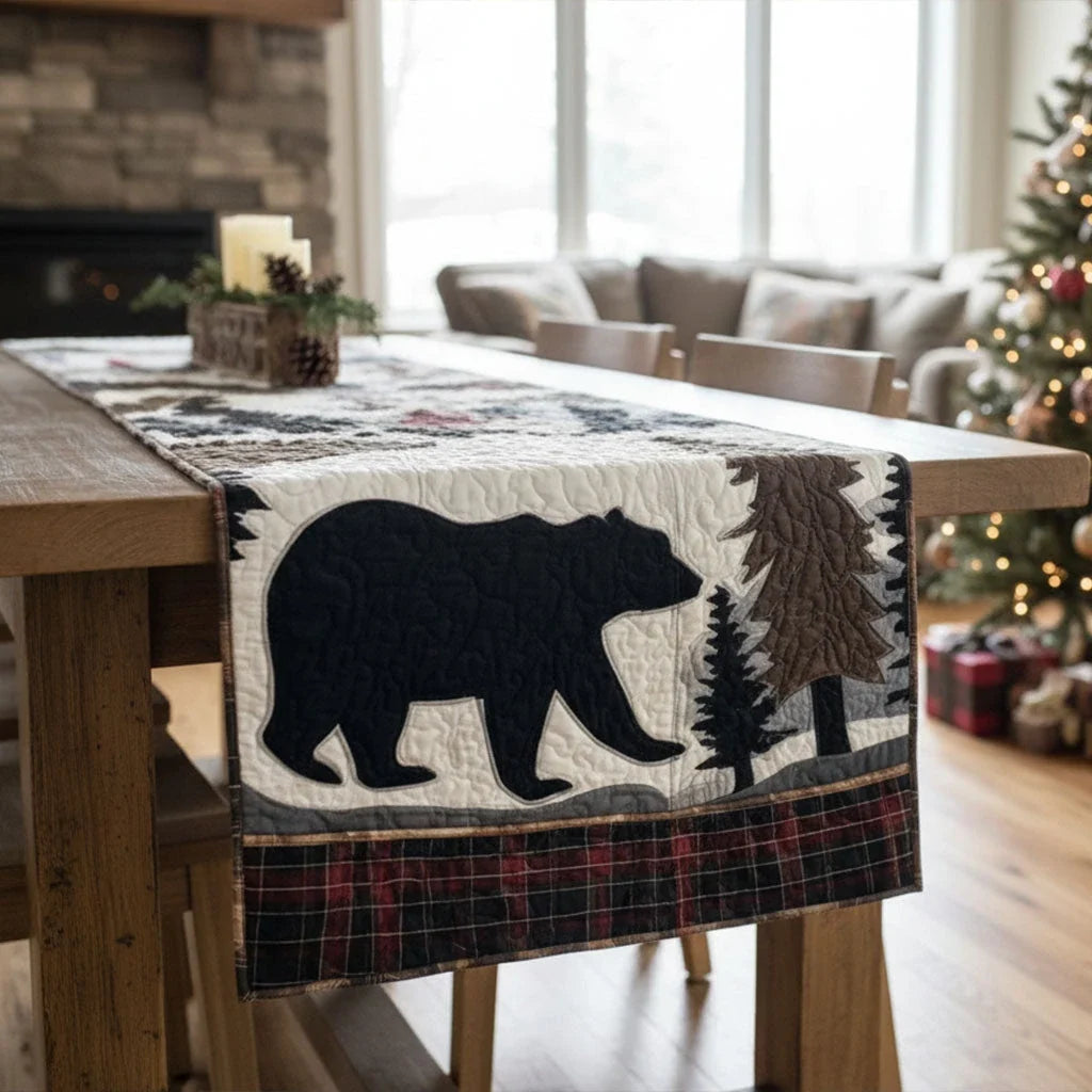 Backwoods Trophy Quilted Table Runner