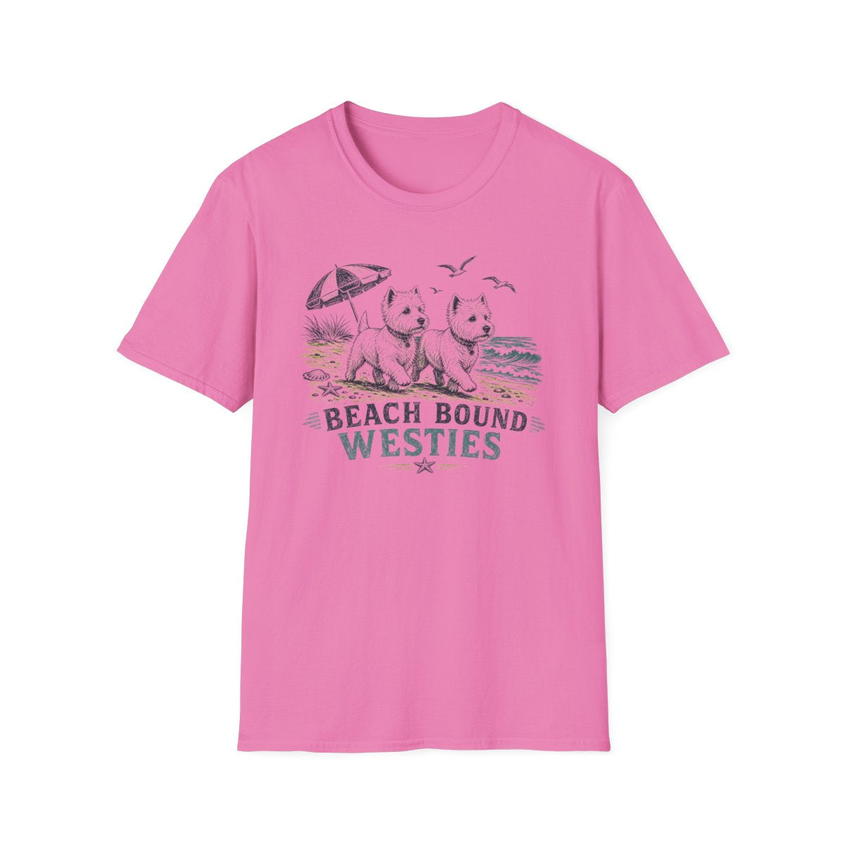 Beach Bound Westies Tee