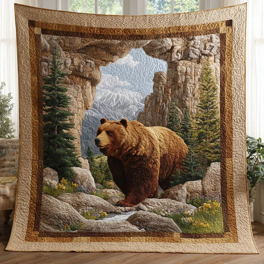 Bear Mountain Quilt Blanket