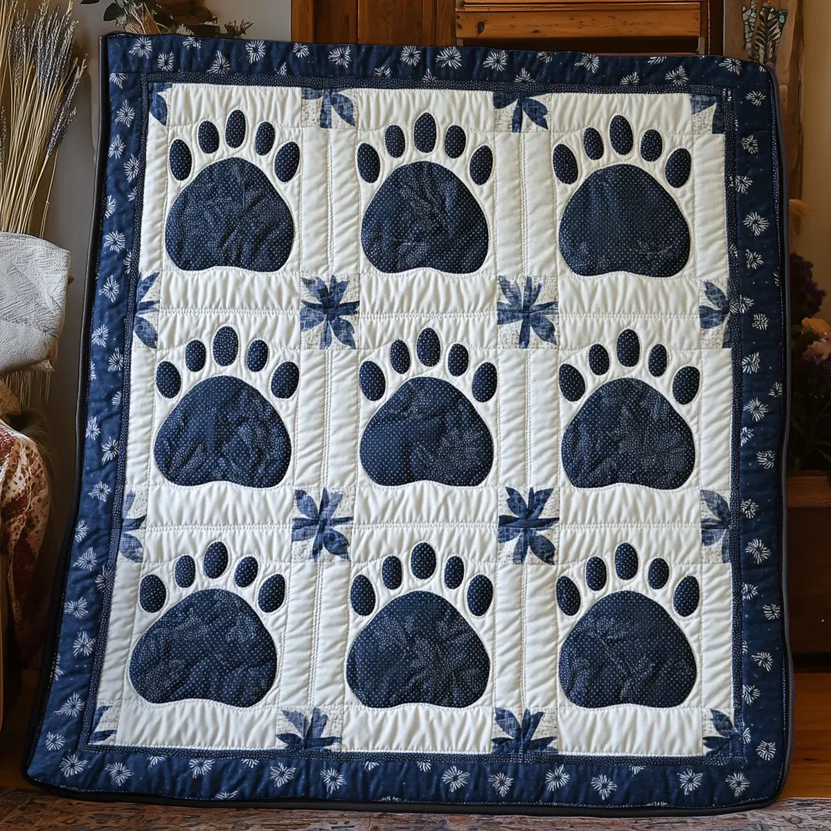 Bear Paw Quilt Blanket