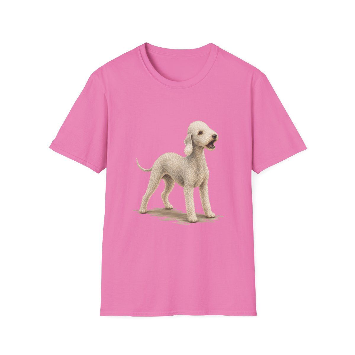 Bedlington Terrier Head Of Security Tee
