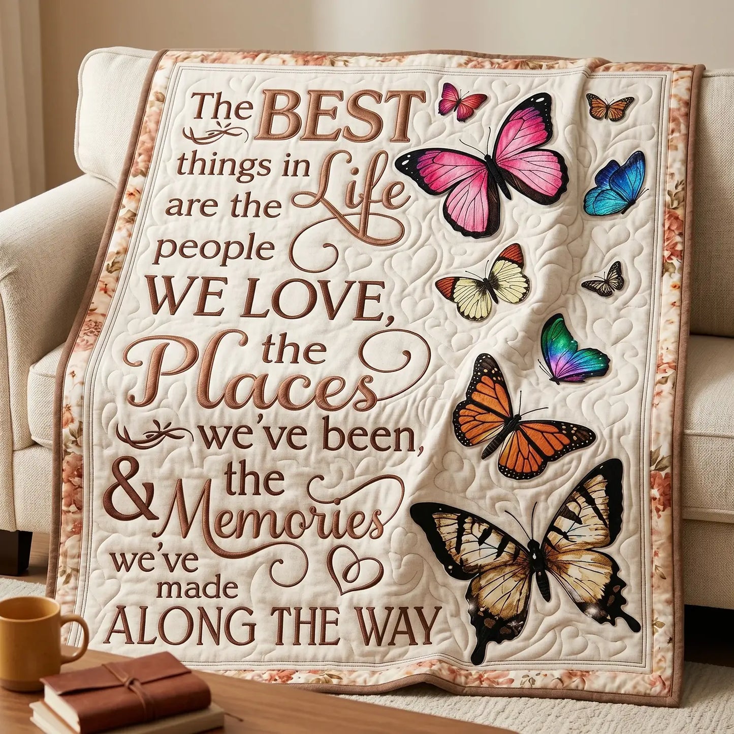 Best Memories Quilt Blanket