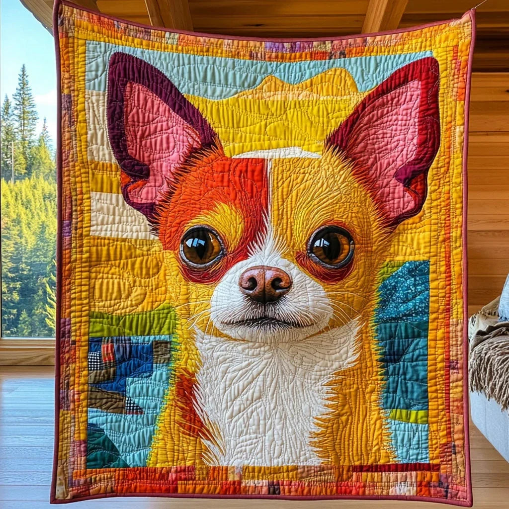 Big Eyes Quilt Blanket