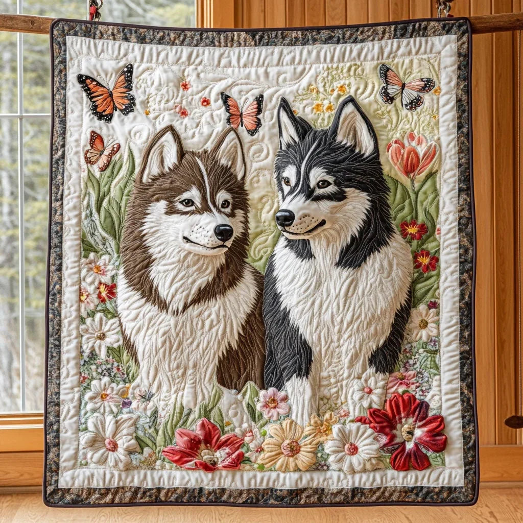 Blossom Guard Quilt Blanket