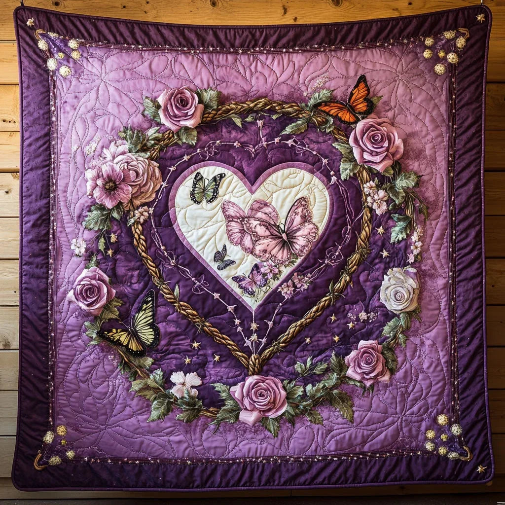 Boho Flutter Quilt Blanket