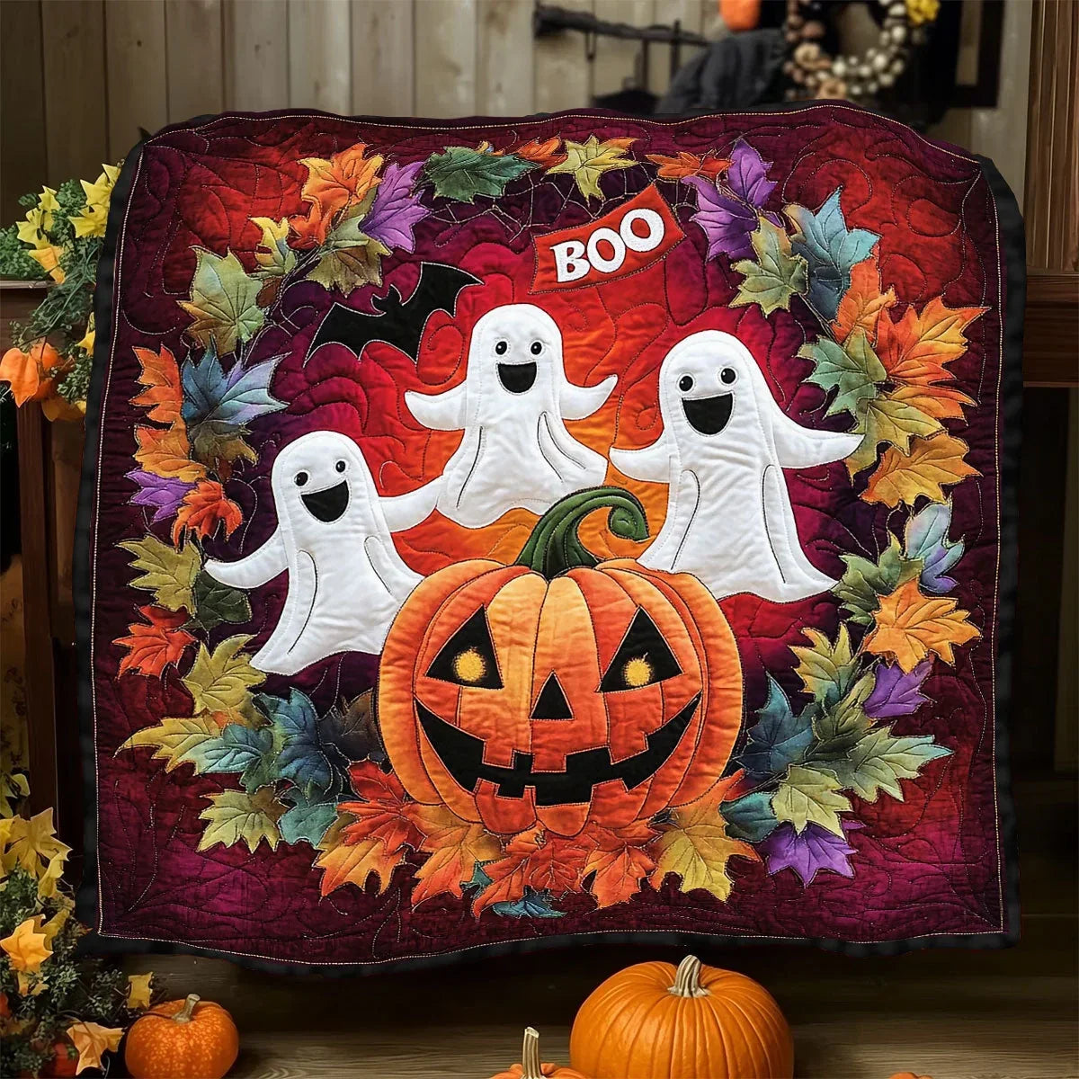 Boo Buddies Quilt Blanket