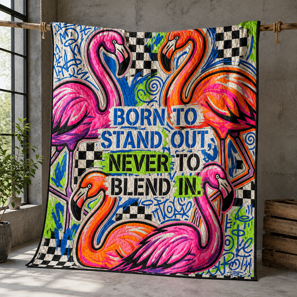 Born Radiant Quilt Blanket - Quilted Blanket by Wild and Way