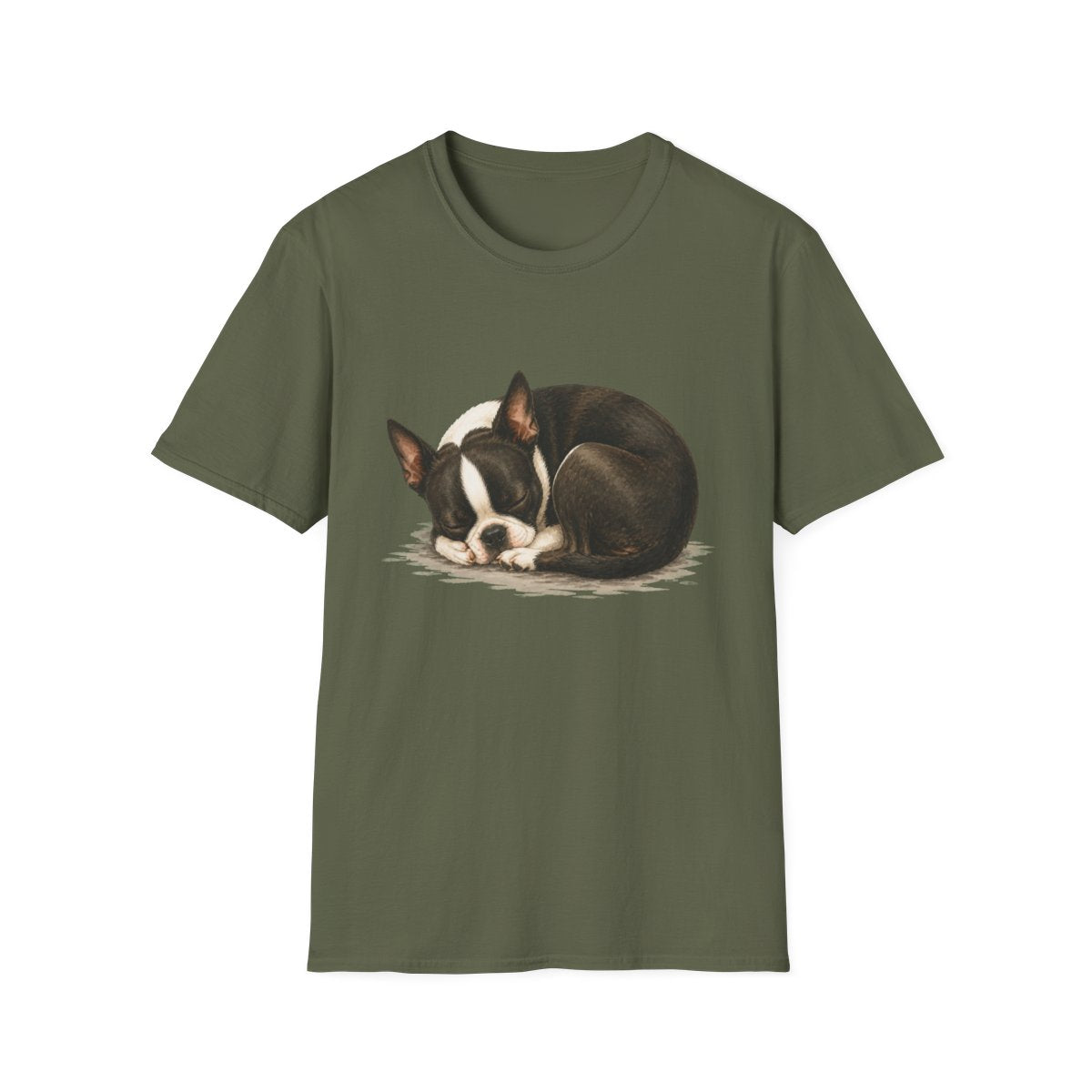Boston Terrier Rest At Last Tee