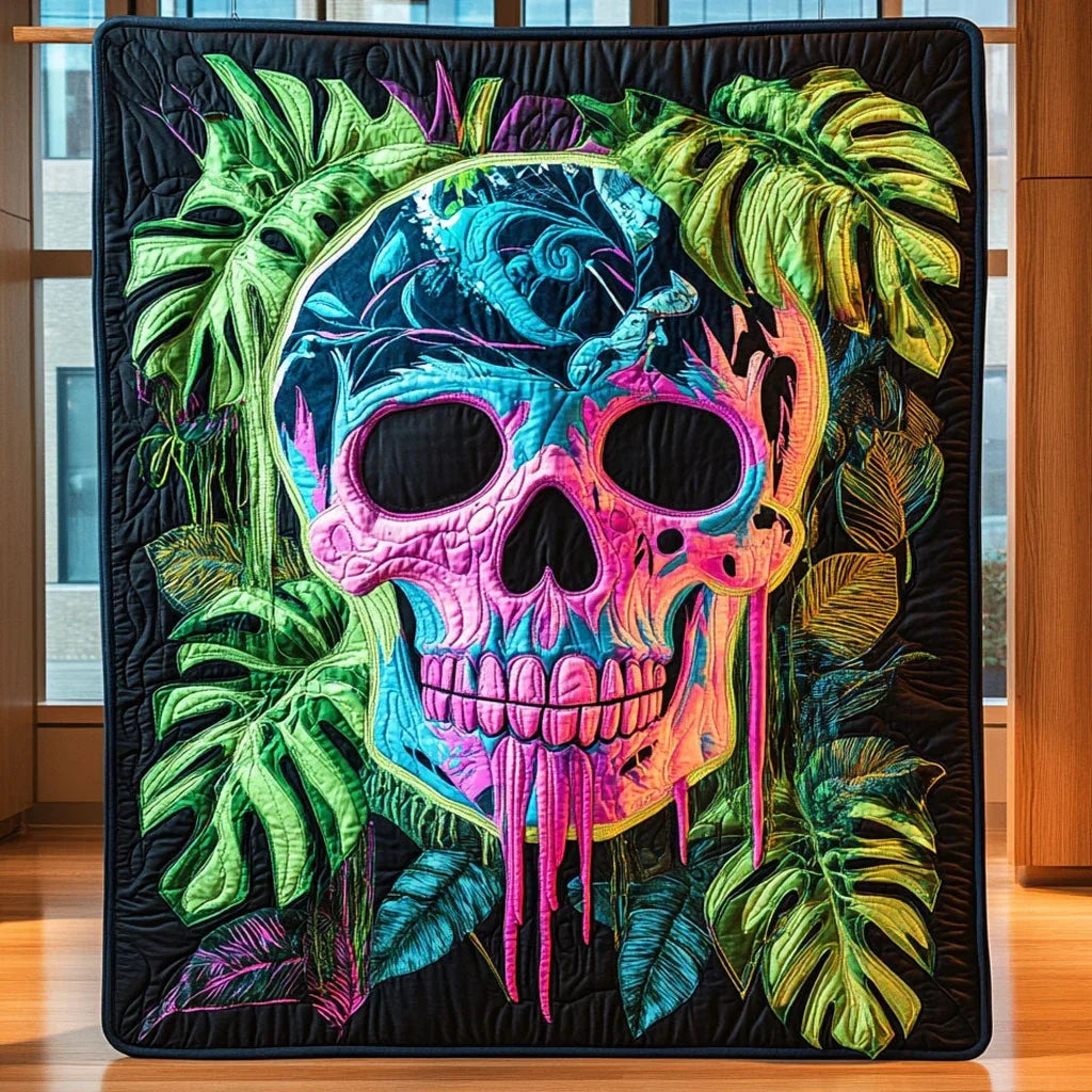 Botanic Bones Quilt Blanket