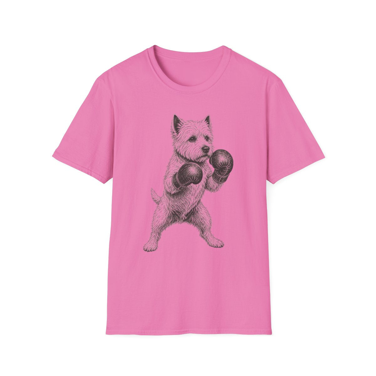 Boxing Westie Tee