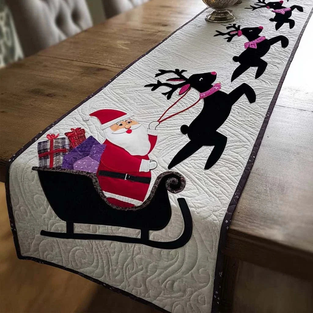 Bright Cheer Quilted Table Runner